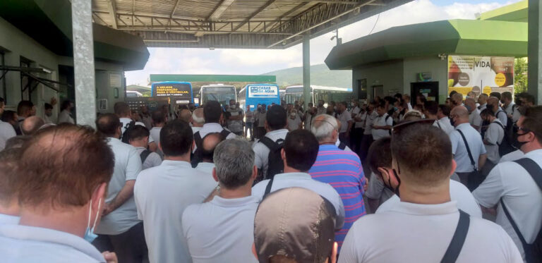 Em defesa dos trabalhadores e do transporte público em Florianópolis