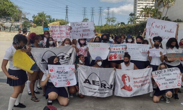 Estudantes normalistas denunciam assédio em escolas no RJ