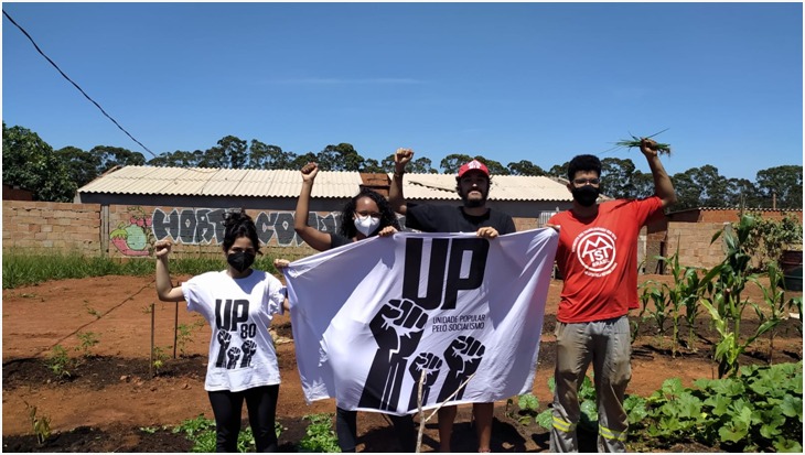 UP realiza brigadas de solidariedade em Uberlândia