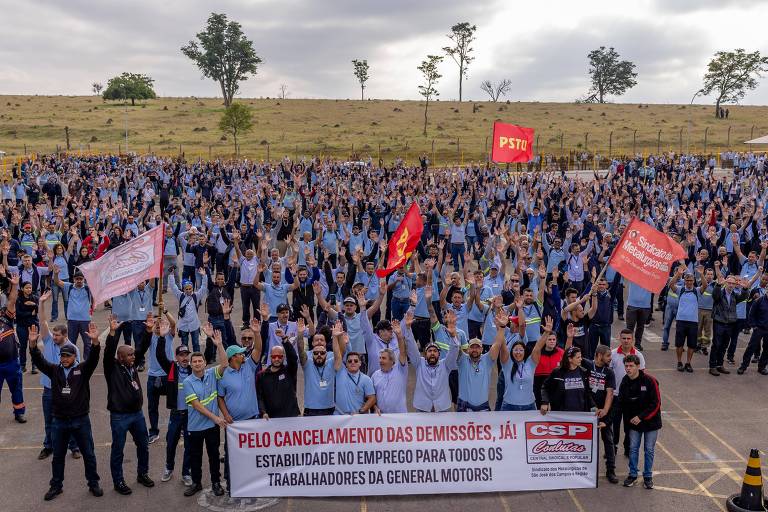 Trabalhadores da General Motors suspendem a greve após acordo realizado em São José