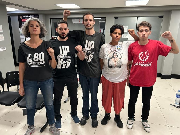 Lutar não é crime: liberdade para os presos políticos da UP em São Paulo