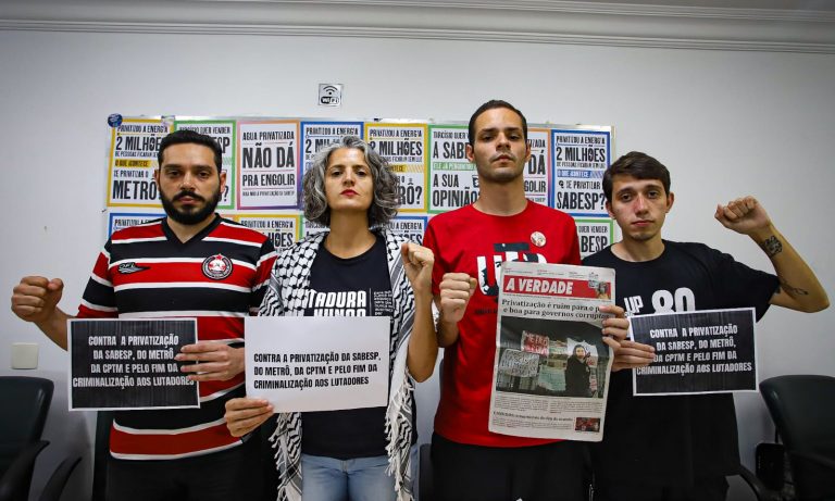 “Vamos continuar lutando para impedir a privatização da Sabesp”