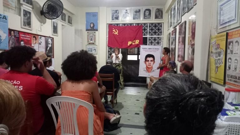Militantes homenageiam os 80 anos de Manoel Lisboa no Recife