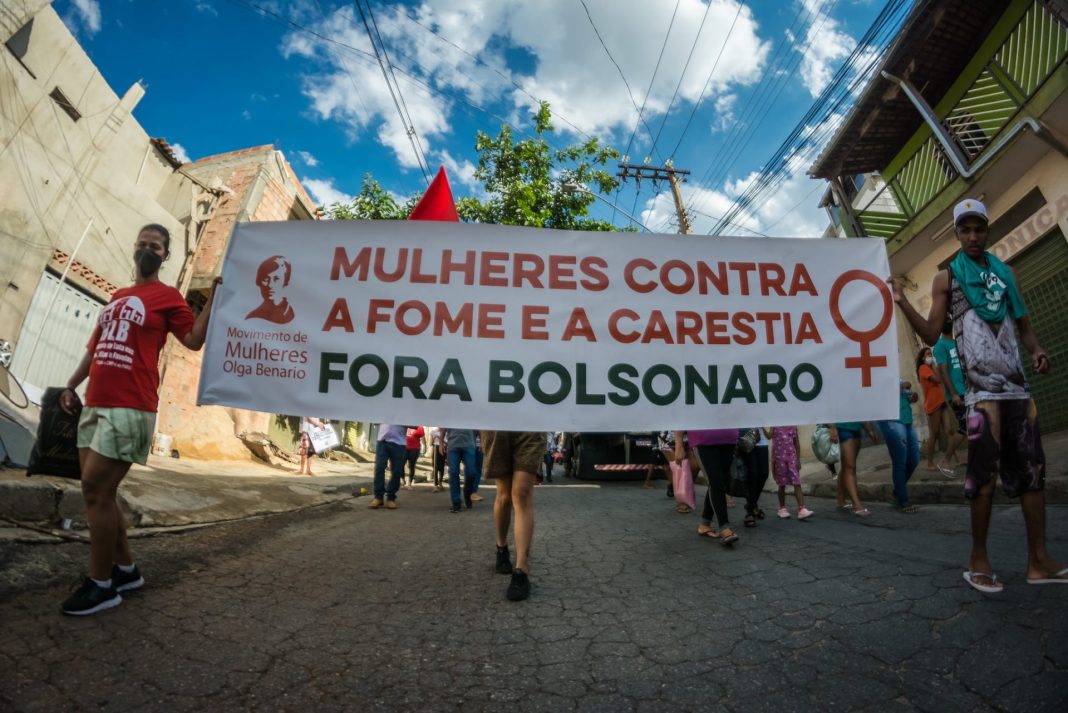 8 de Março. Neste ano, o Movimento Olga Benário vai exigir punição para Bolsonaro e seus cúmplices.