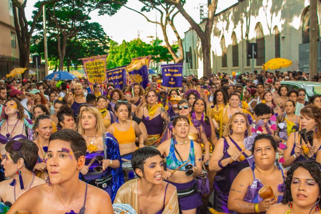 CARNAVAL 2023. Bloco da Casa Tina Martins levou alegria e denúncias às ruas de BH.