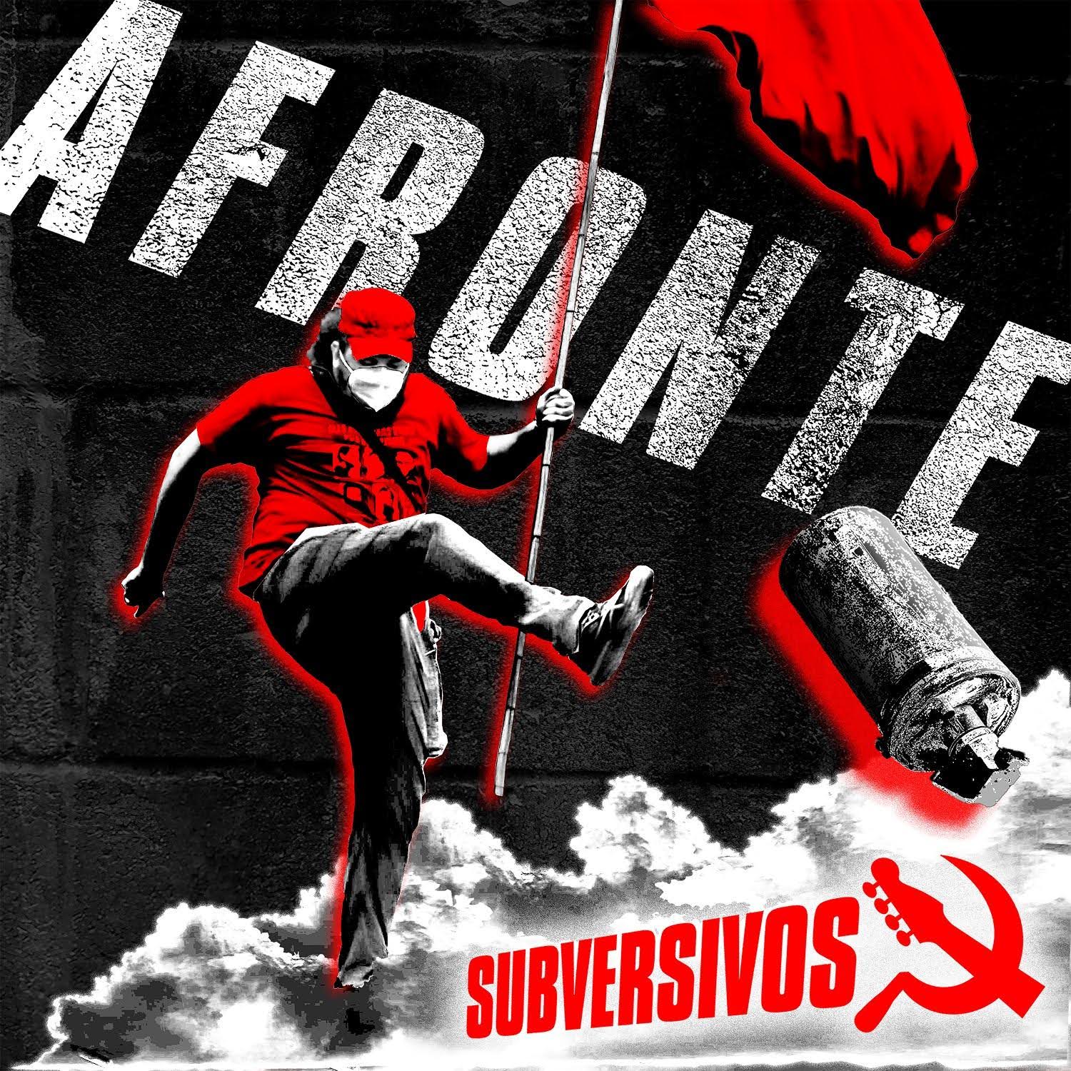 Capa do quinto álbum, Afronte.