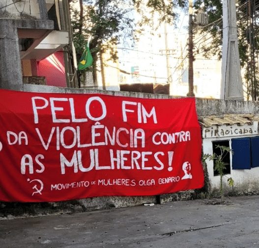 Movimento de Mulheres Olga Benário se põe à frente da luta pelo fim da violência contra as mulheres. Foto: Jubileu Sul