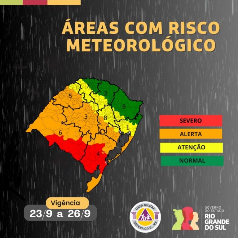 Chuvas deixam sul gaúcho novamente debaixo d’água 