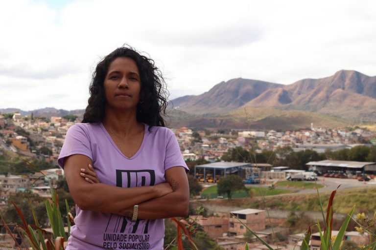 Candidatos da UP, como Indira Xavier (foto), defendem transformações profundas nas cidades. Foto: JAV/MG