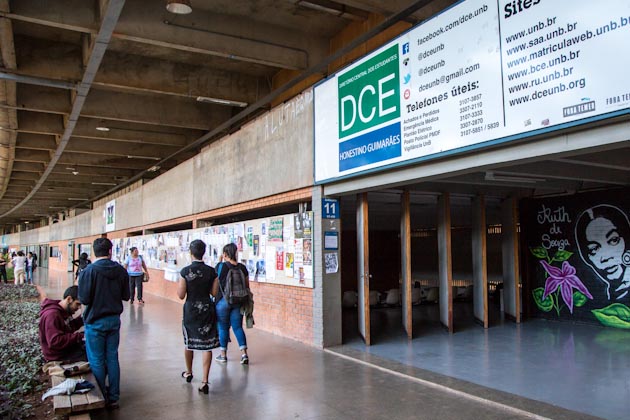 Luta do DCE da UnB foi decisiva para a conquista do aumento nos auxílios. Foto: Beto Monteiro, da Secom da UnB