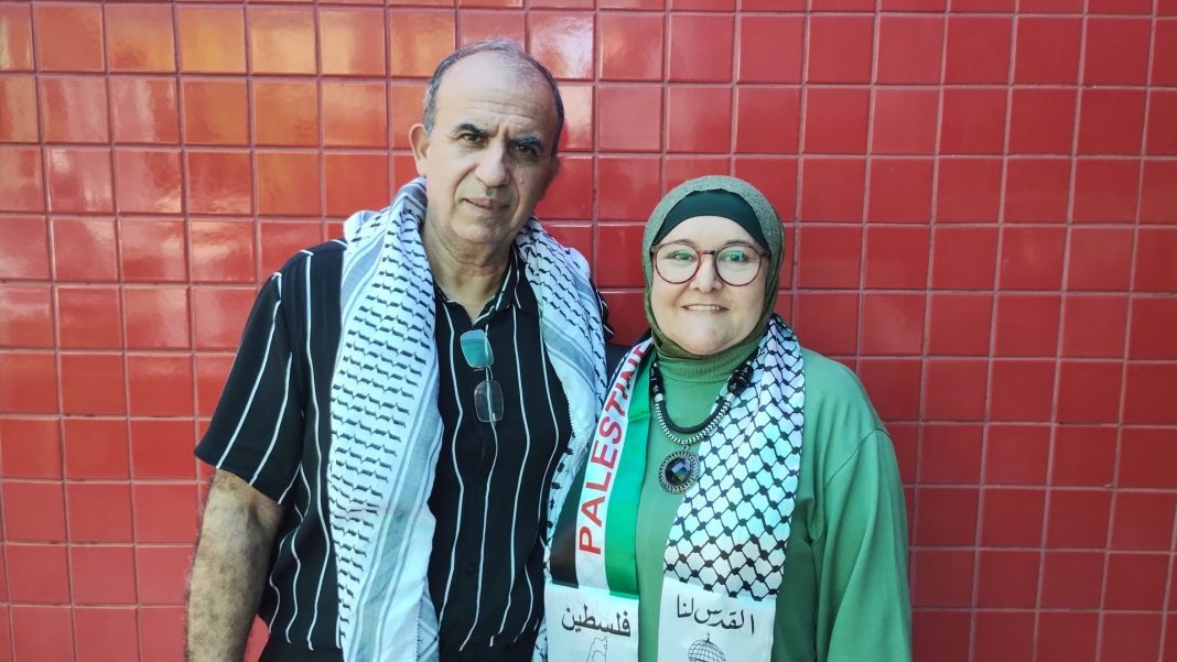 Palestina. Entrevistados, Muhammad Tawfik e Ana Maria Pimenta. Foto: Clóvis Maia (JAV/PE)