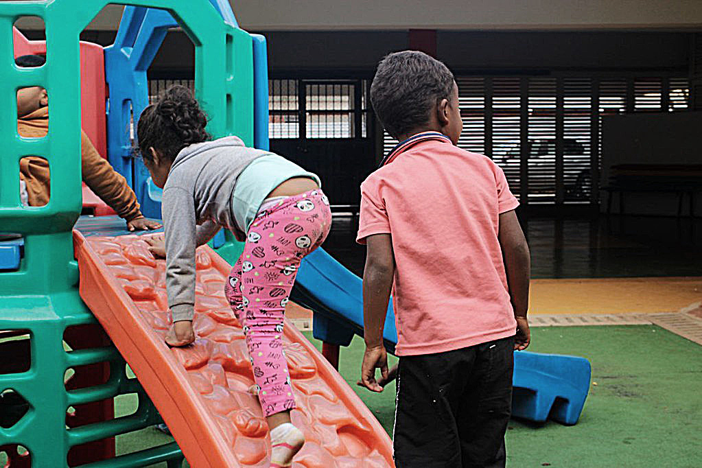 Organização da creche cumpre papel decisivo no trabalho político entre as mulheres. Foto: Manu Coelho