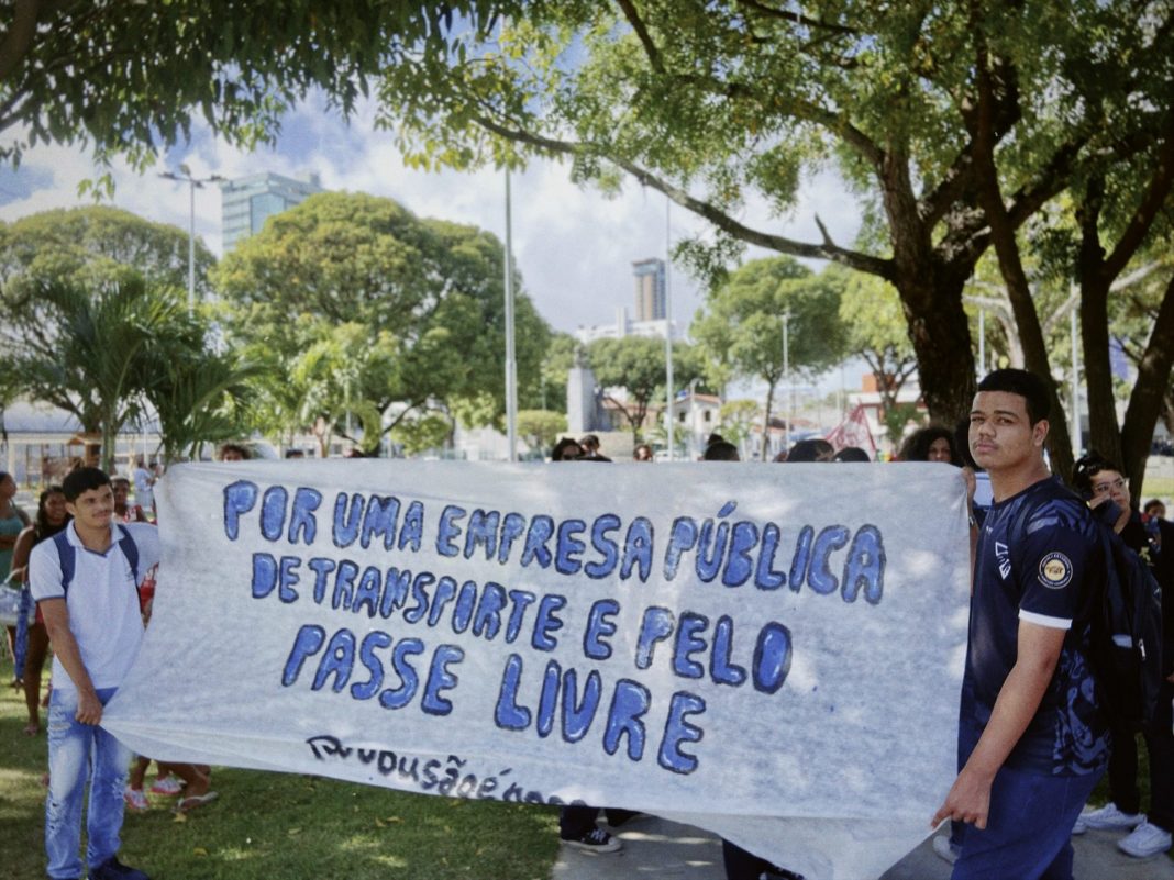 Mossoró Transporte. PASSE-LIVRE. Estudantes defendem gratuidade no transporte. Foto: Arquivo