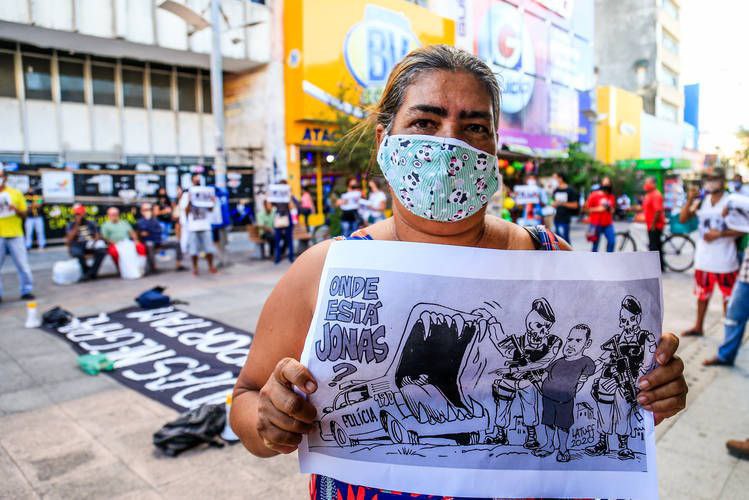 Família luta por justiça para Jonas Seixas. Foto: JAV