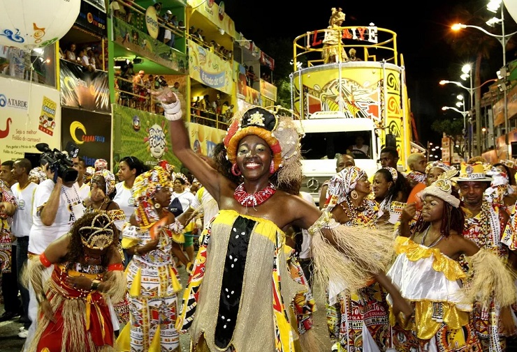 CULTURA POPULAR. 50 anos do tradicional bloco Ilê Aiyê, em Salvador. Foto: Reprodução.