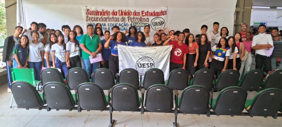 Seminário da União dos Estudantes Secundaristas de Petrolina. Foto: JAV/PE