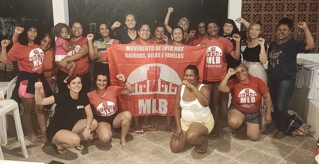 Mulheres cumprem papel destacado na direção da luta por moradia do MLB. Foto: MLB