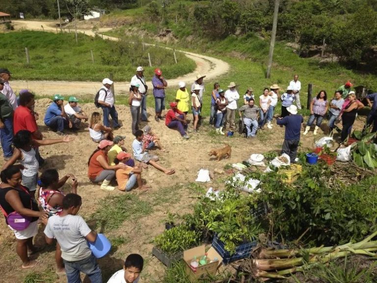 Assentamento Olga Benário do MST em Tremembé (SP), que foi atacado na sexta-feira (10/1). Foto: Arquivo MST