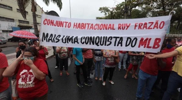 CONQUISTA. Habitacional Ruy Frazão é mais uma conquista do MLB em Recife, Pernambuco. Foto: Reprodução.