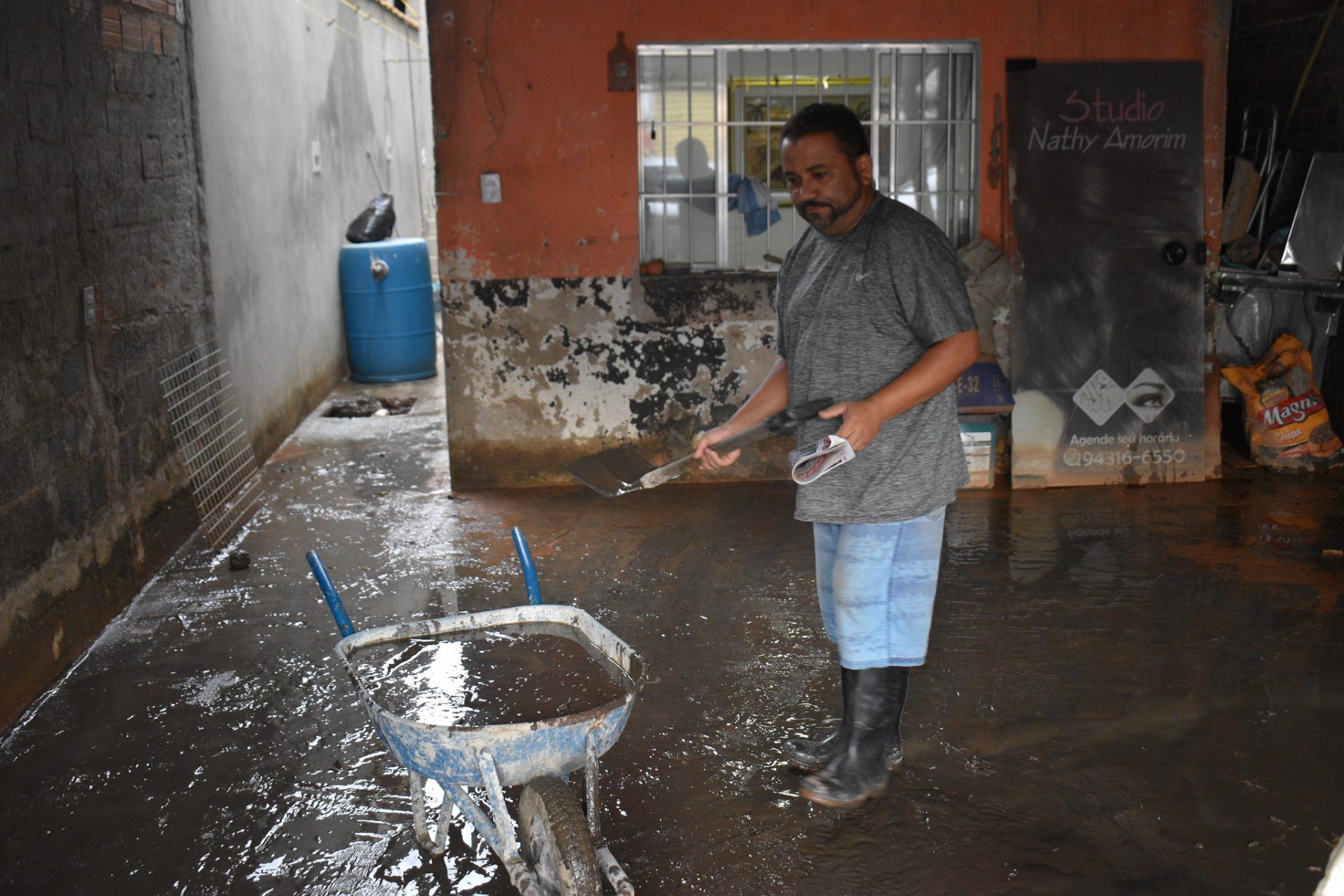 População do Jardim Pantanal sofreu enormes perdas com as enchentes. Foto: Guilherme Farpa (JAV/SP)