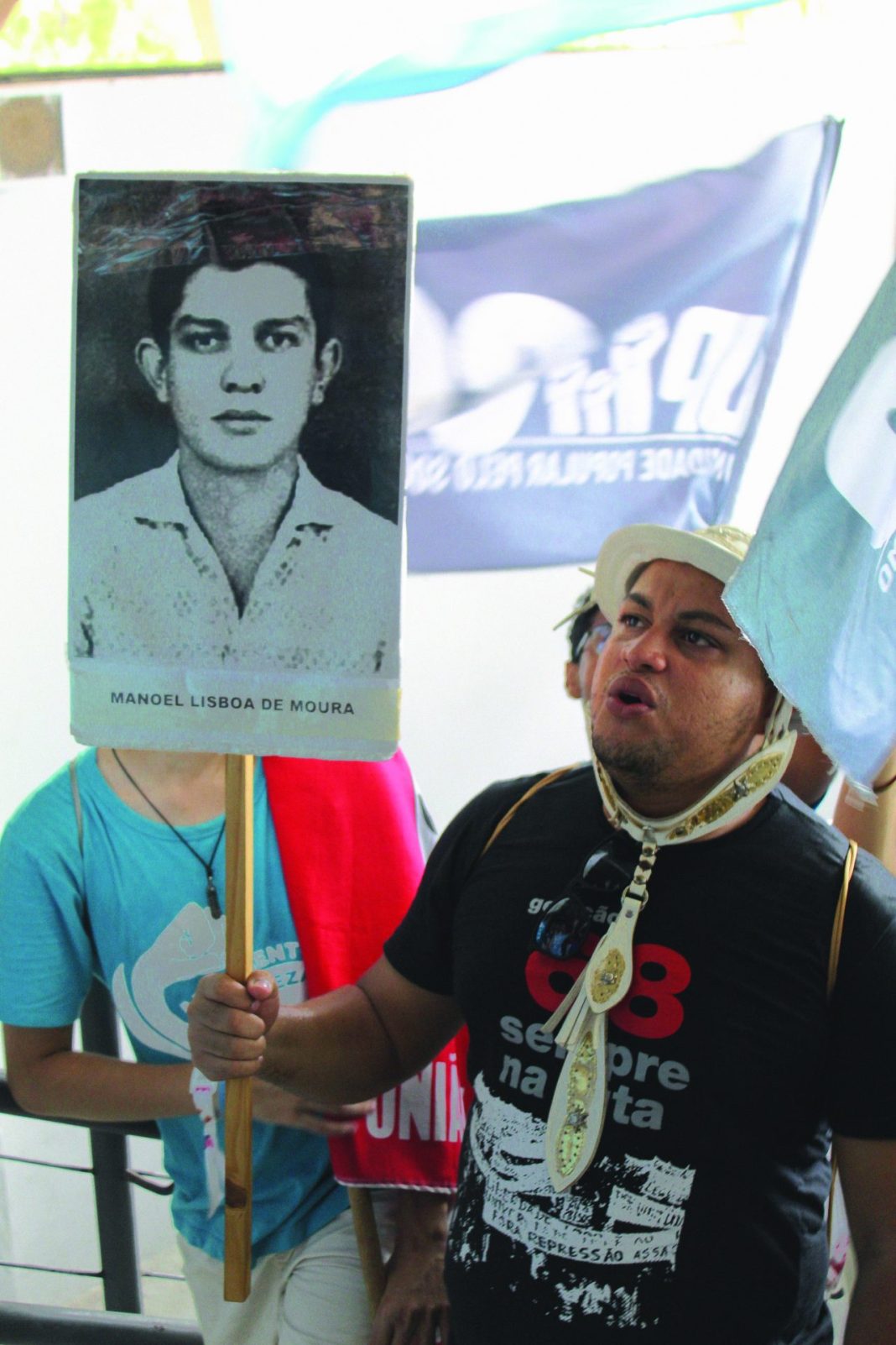 Prisão golpistas. Ato por Memória e Justiça no Coneb da UNE (2025). Foto: Rafael Freire (JAV)