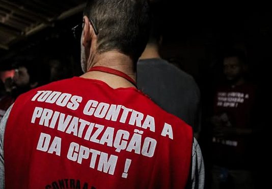 Assembleia com participação recorde decretou greve dos ferroviários contra a privatização de 3 linhas da CPTM. Foto: Wildally Souza (JAV/SP)