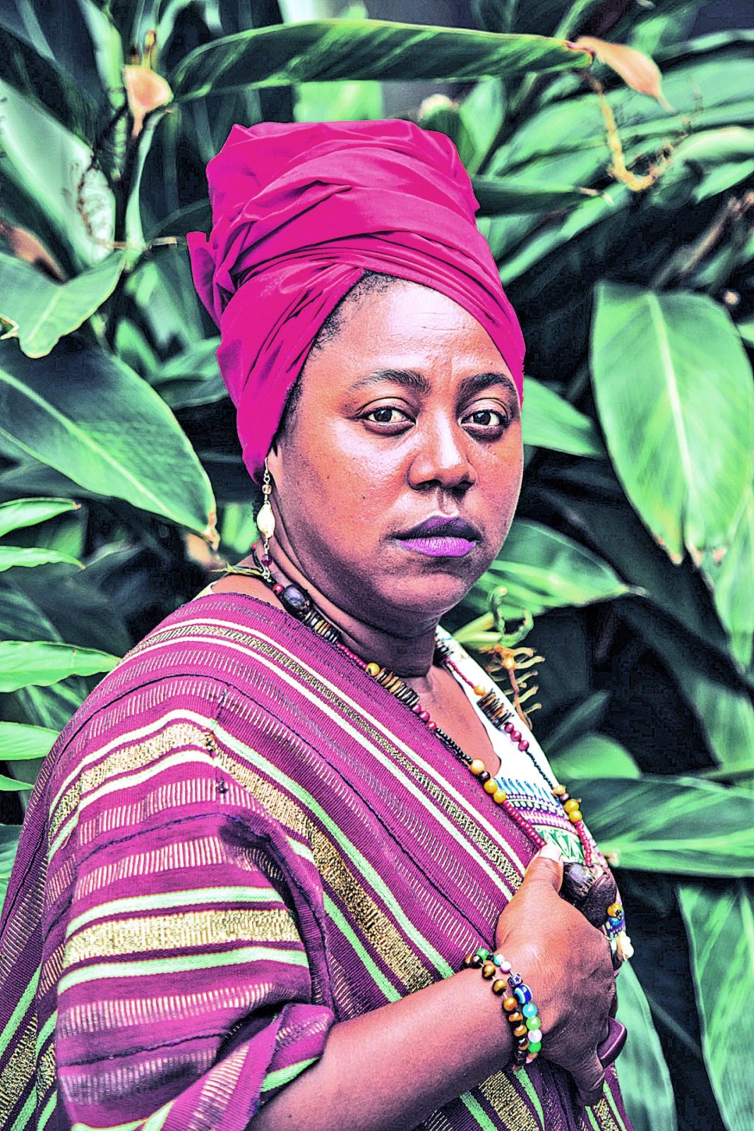 Rejane Rodrigues é liderança do Quilombo Quingoma, considerado o mais antigo do Brasil. Foto: Isabella Tanajura (JAV/BA)