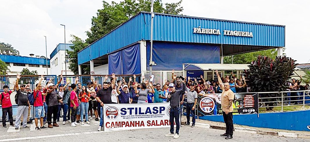 Com sua greve vitoriosa, operários da Pepsico deram exemplo de como lutar pelo fim da escala 6x1. Foto: Stilasp