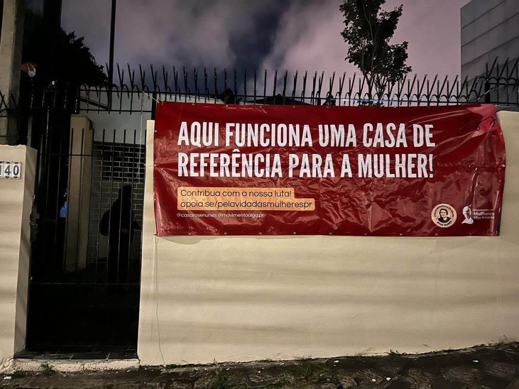 Imóvel abandonado há quase 15 anos é transformado em Casa de Referência para Mulheres em Curitiba. Foto: JAV/PR.