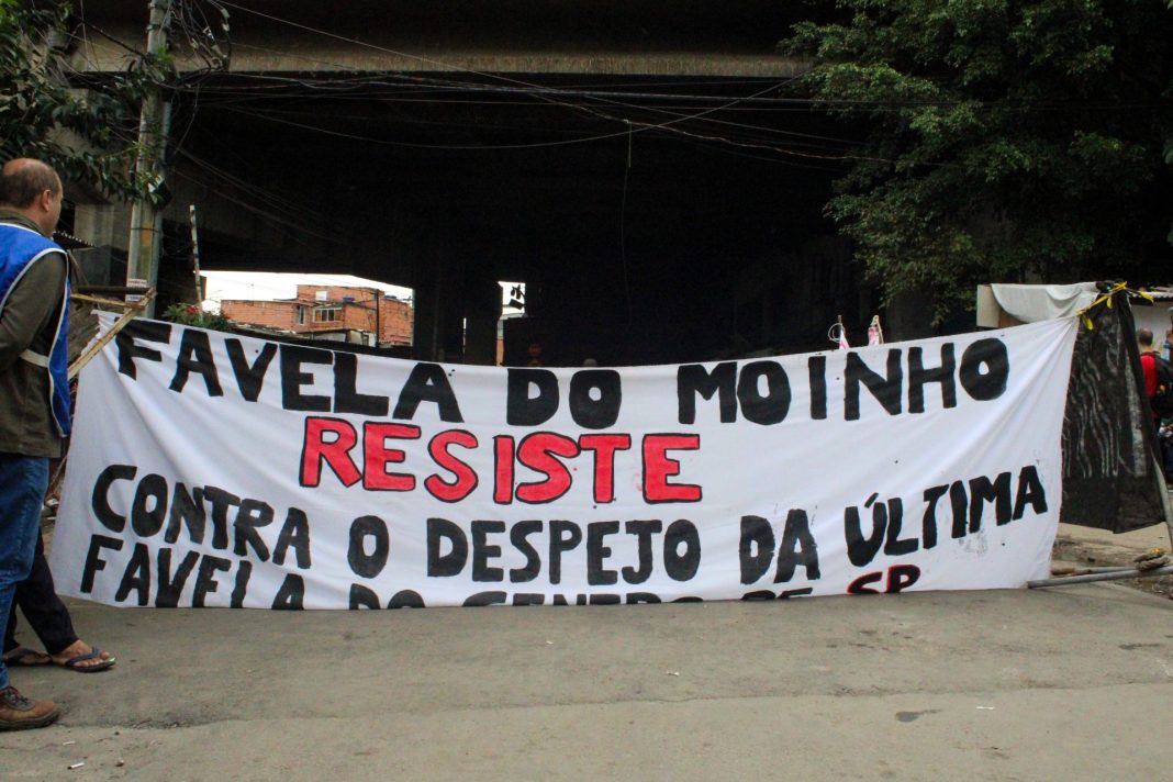 Favela do Moinho resiste contra o despejo da última favela do centro de SP. Foto: Wildally Souza (JAV/SP)