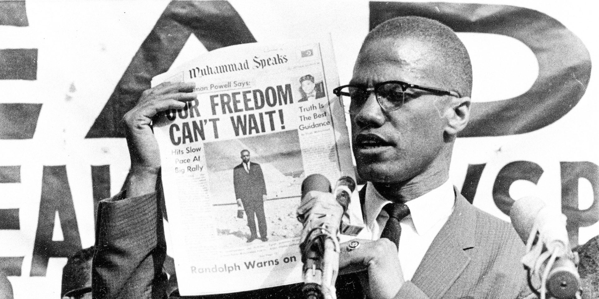 Maio de 2025, completou-se o centenário de nascimento de Malcolm X. Foto: Reprodução.