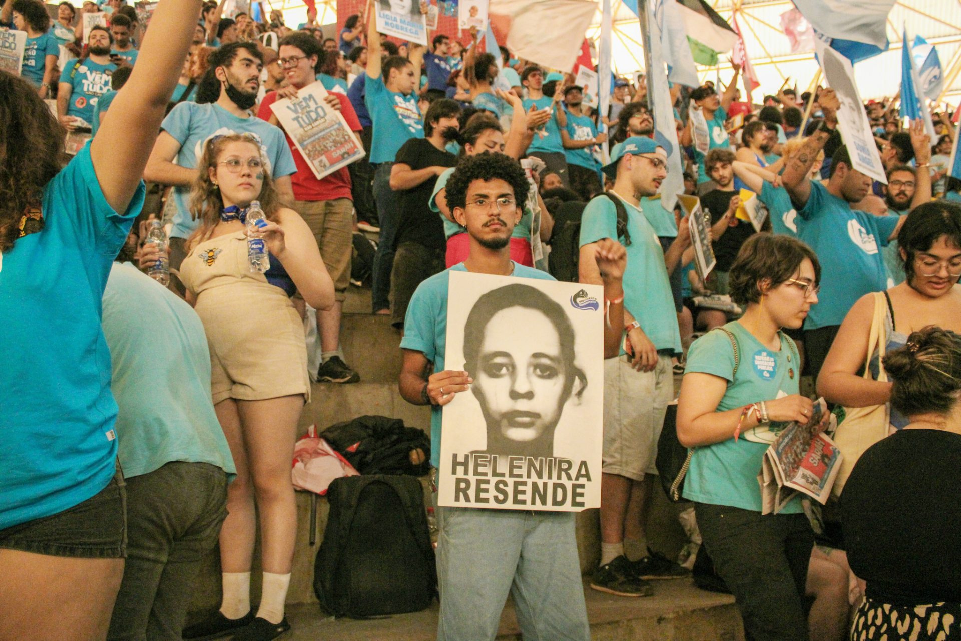 Mulheres ditadura. Helenira Preta Resende foi líder estudantil e vice-presidente da UNE. Foto: Estefani Maciel (JAV/SP)