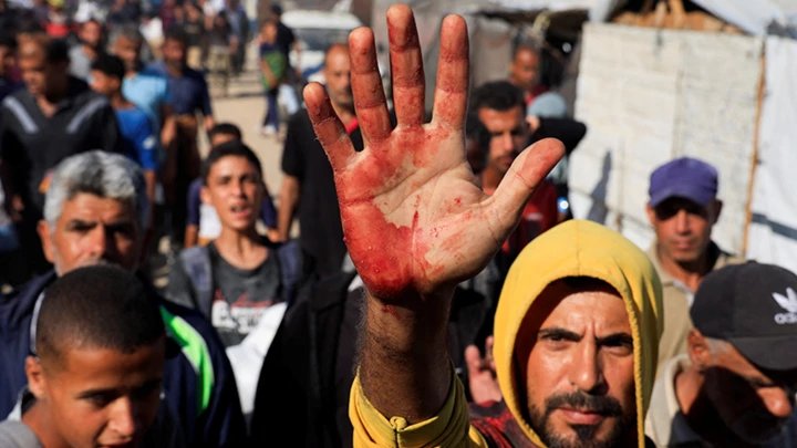 Genocídio de Israel. Soldados do nazista Netanyahu atiram para matar. Foto: ATS