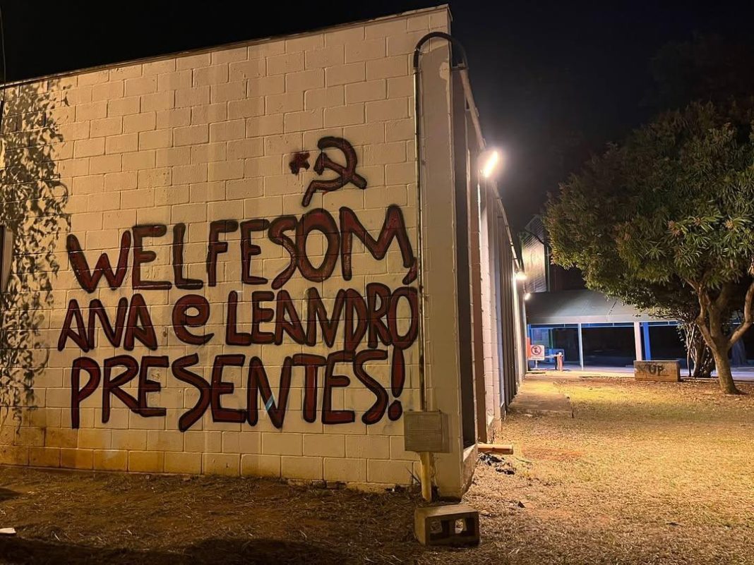 Os camaradas do Pará nunca serão esquecidos. Foto: JAV/PA PIXO PROTESTO