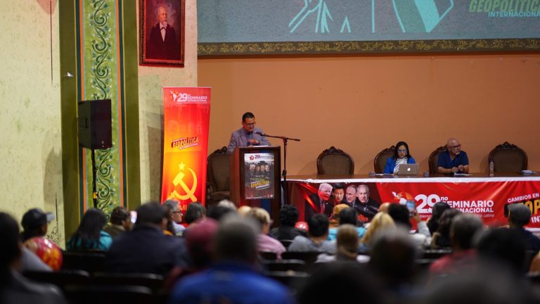29º Seminário Internacional sobre Problemas da Revolução na América Latina reafirma a luta do povo palestino