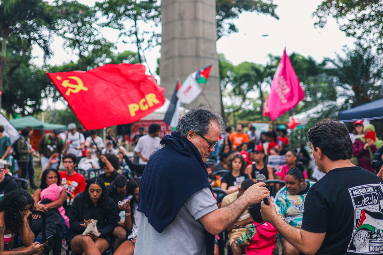 Vigília de 24 horas no RIo de Janeiro. Foto: Yanni Avellar (JAV/RJ)