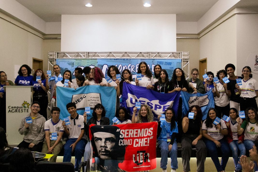Diretoria da Uesc eleita no Congresso. Foto: Jesse Lisboa (JAV/PE)