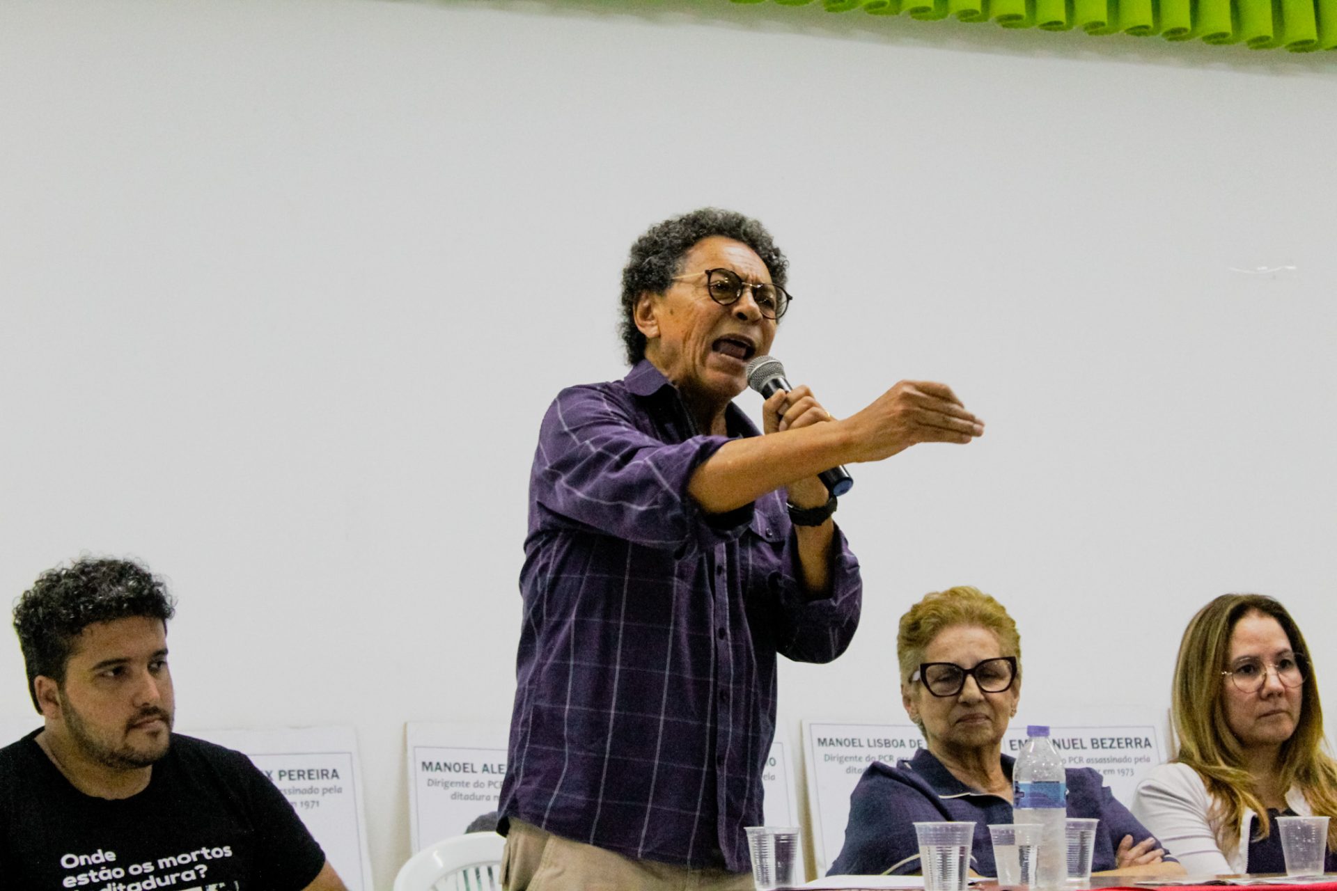 Edival Nunes Cajá fala sobre Memória, Verdade e Justiça. Foto: Jesse Lisboa (JAV/PE)
