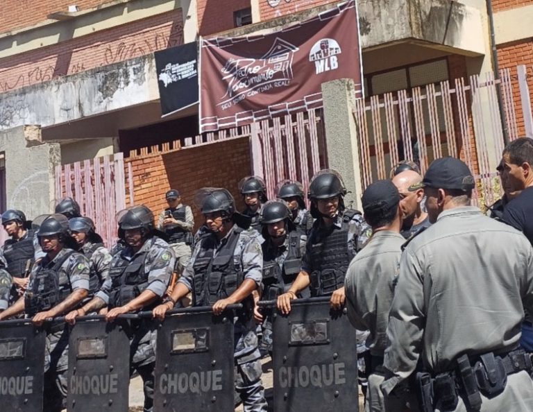 Despejo violento e ilegal da Ocupação Pedro Nascimento escancara fascismo em Goiânia (GO)