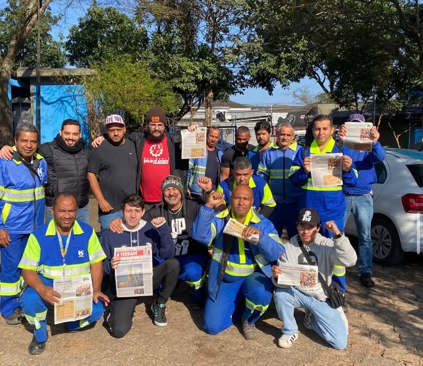 SABESP. Trabalhadores se organizam para lutar por seus direitos. Foto: JAV/SP