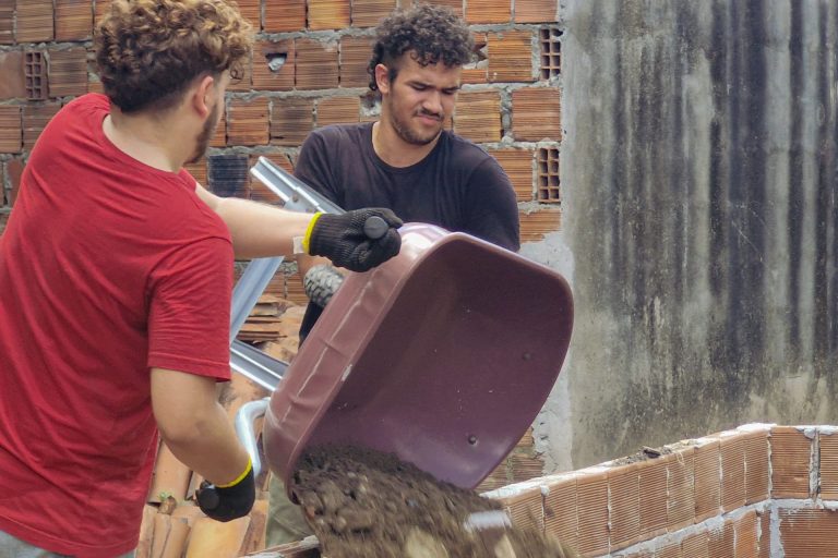 Militância da UJR realiza a 5ª Jornada de Trabalho Voluntário na Paraíba