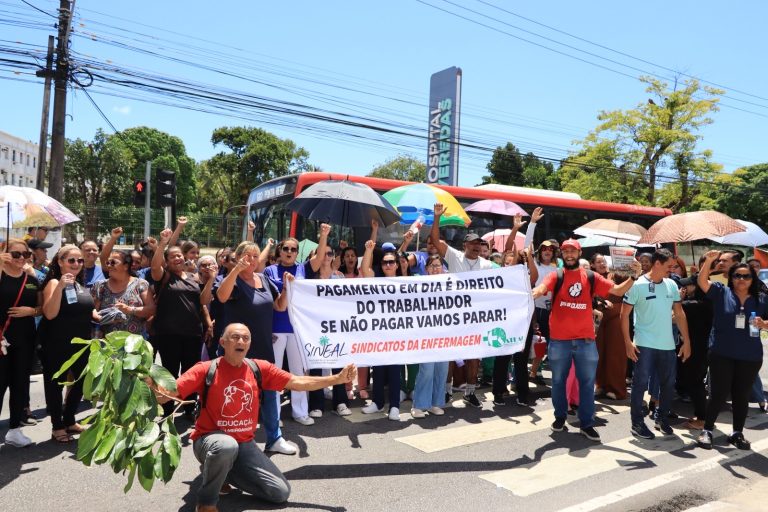Greve dos trabalhadores do Hospital Veredas, em Alagoas, completa uma semana