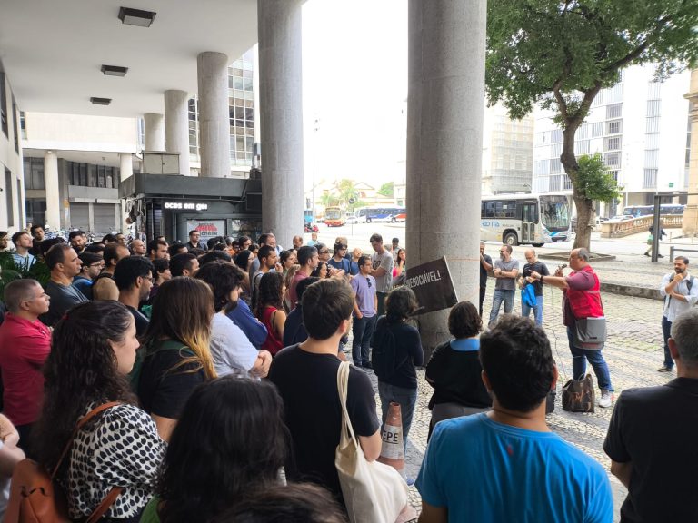 Trabalhadores da Empresa de Pesquisa Energética (EPE) em greve por direitos e valorização salarial