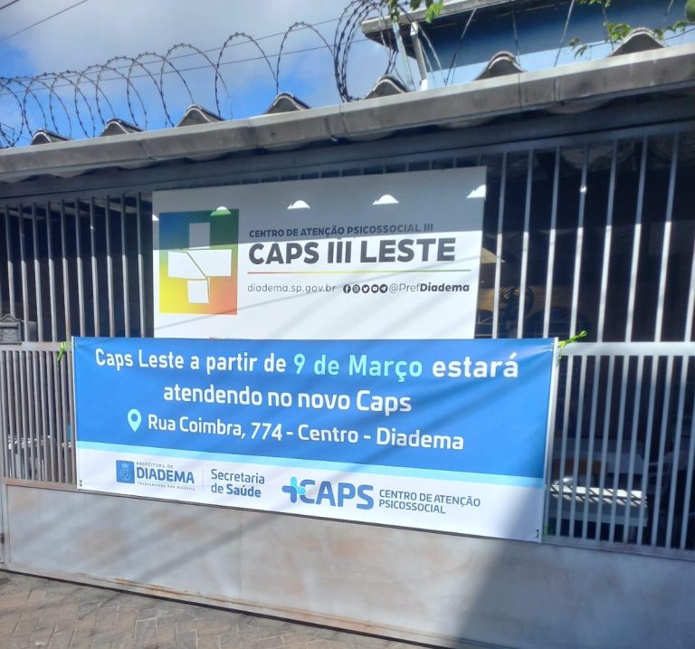 Desmonte e precarização do SUS: Prefeitura de Diadema realiza fechamento do CAPS Leste