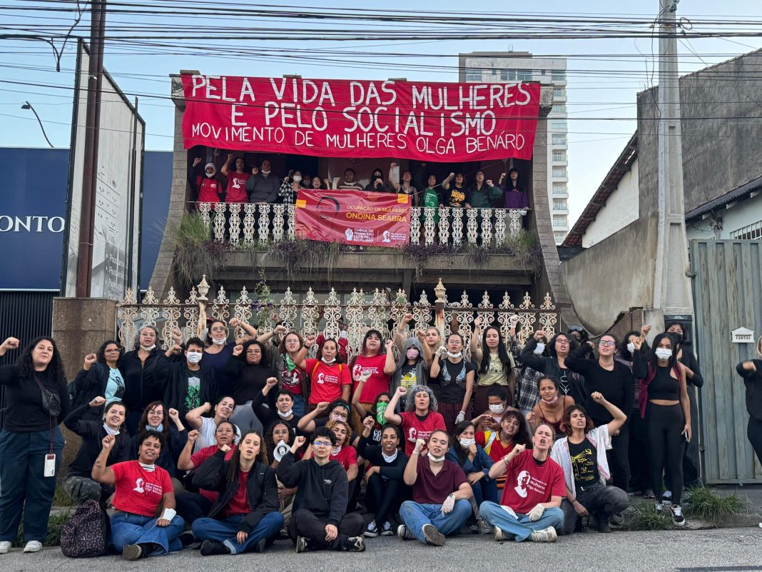 Movimento de Mulheres Olga Benario realiza ocupação em Sorocaba (Foto: Jornal a Verdade SP)