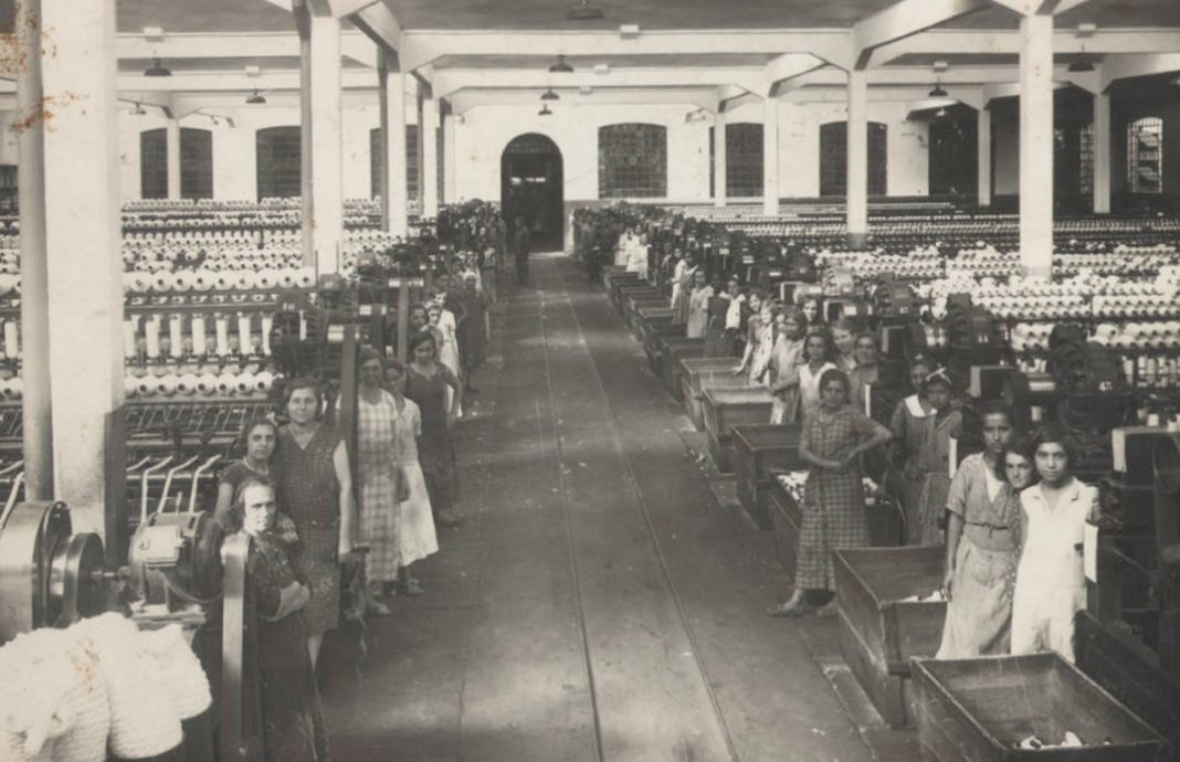 Operárias do moinho santista no belenzinho (foto: reprodução)