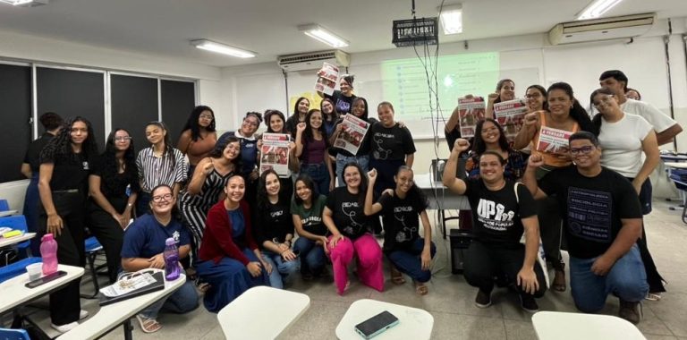 Aula debate resistência negra durante da ditadura militar brasileira